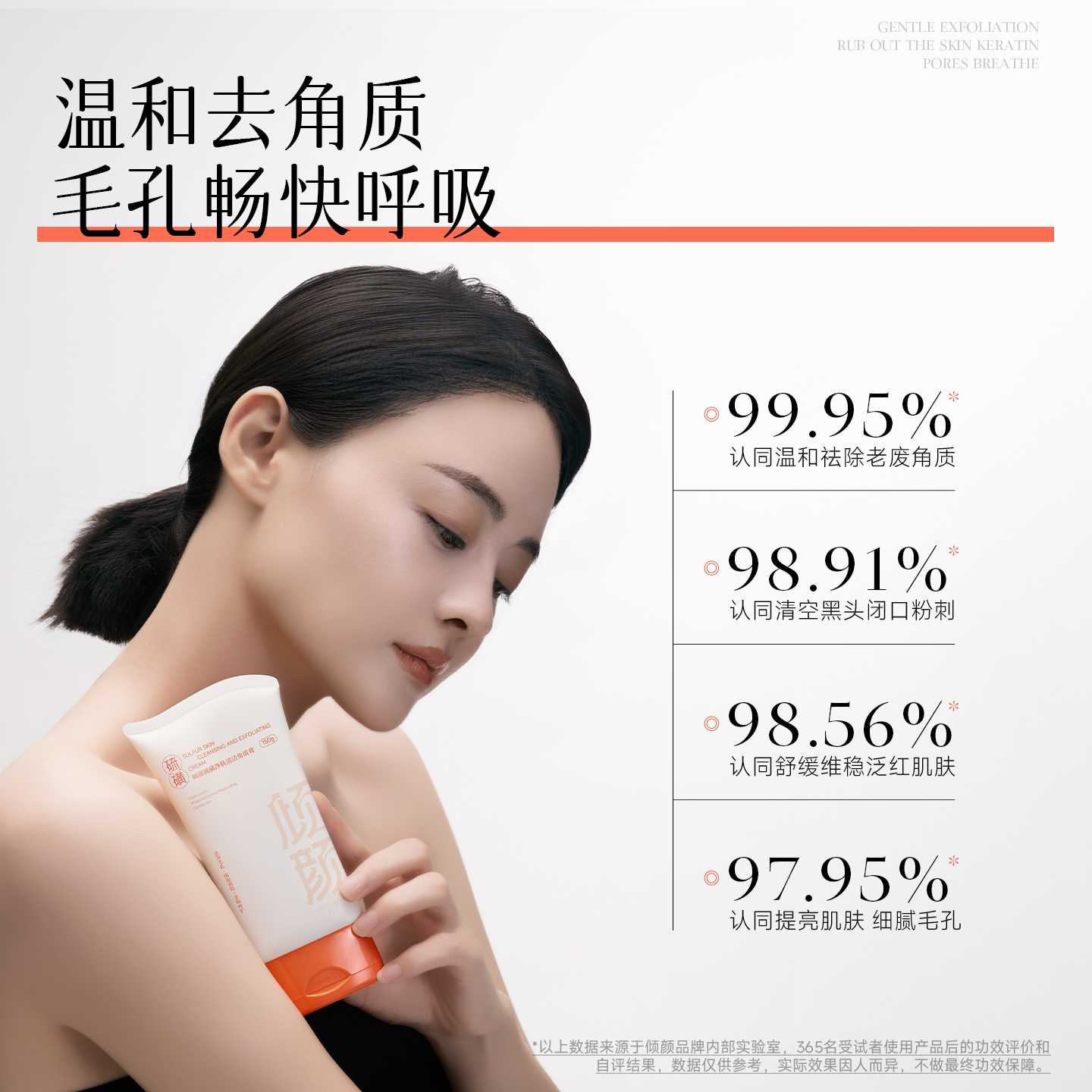 倾颜硫磺净肤清洁角质膏