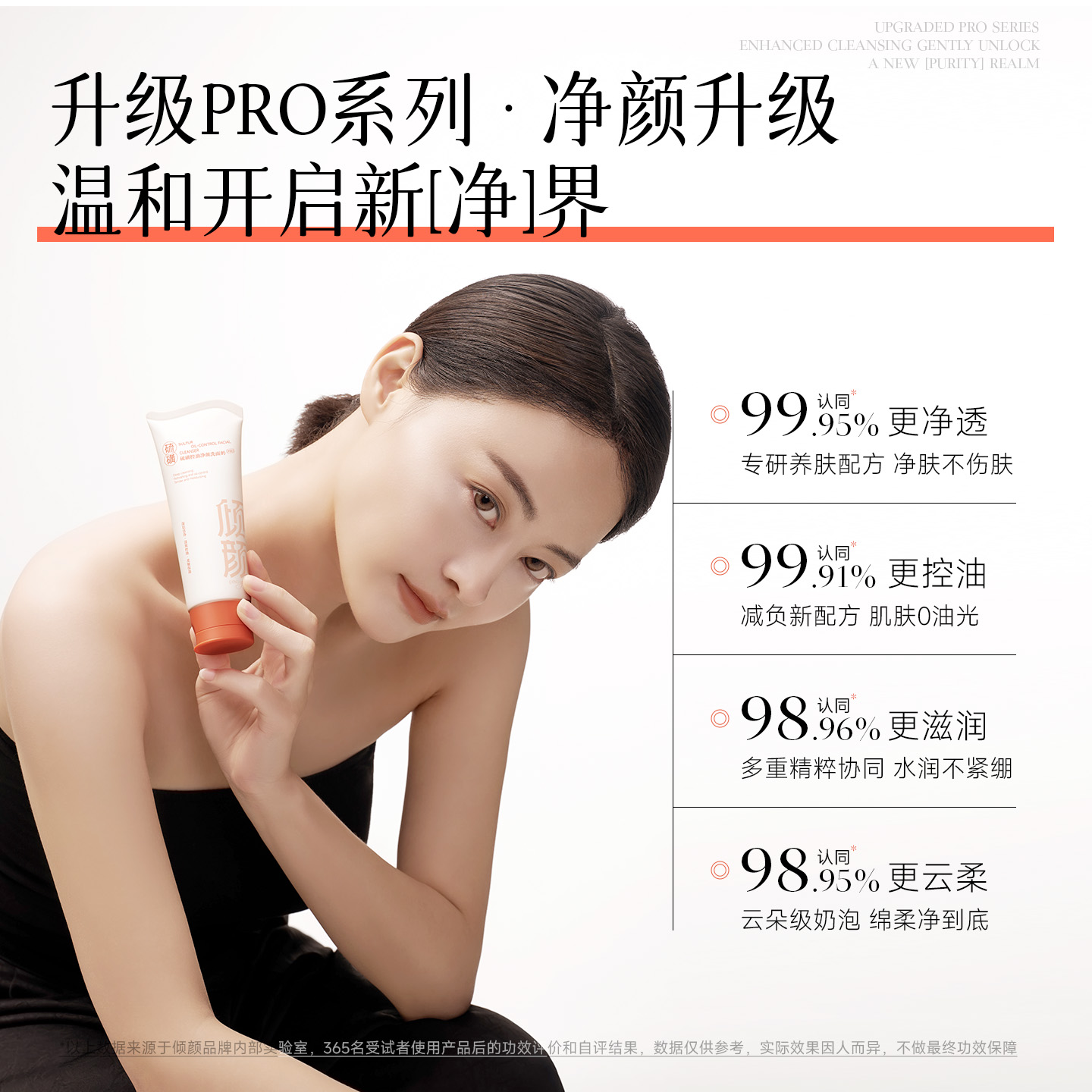 倾颜硫磺控油净颜洗面奶PRO